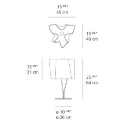 Artemide Logico Table Lamp -City Lights Store logico table lamp line drawing