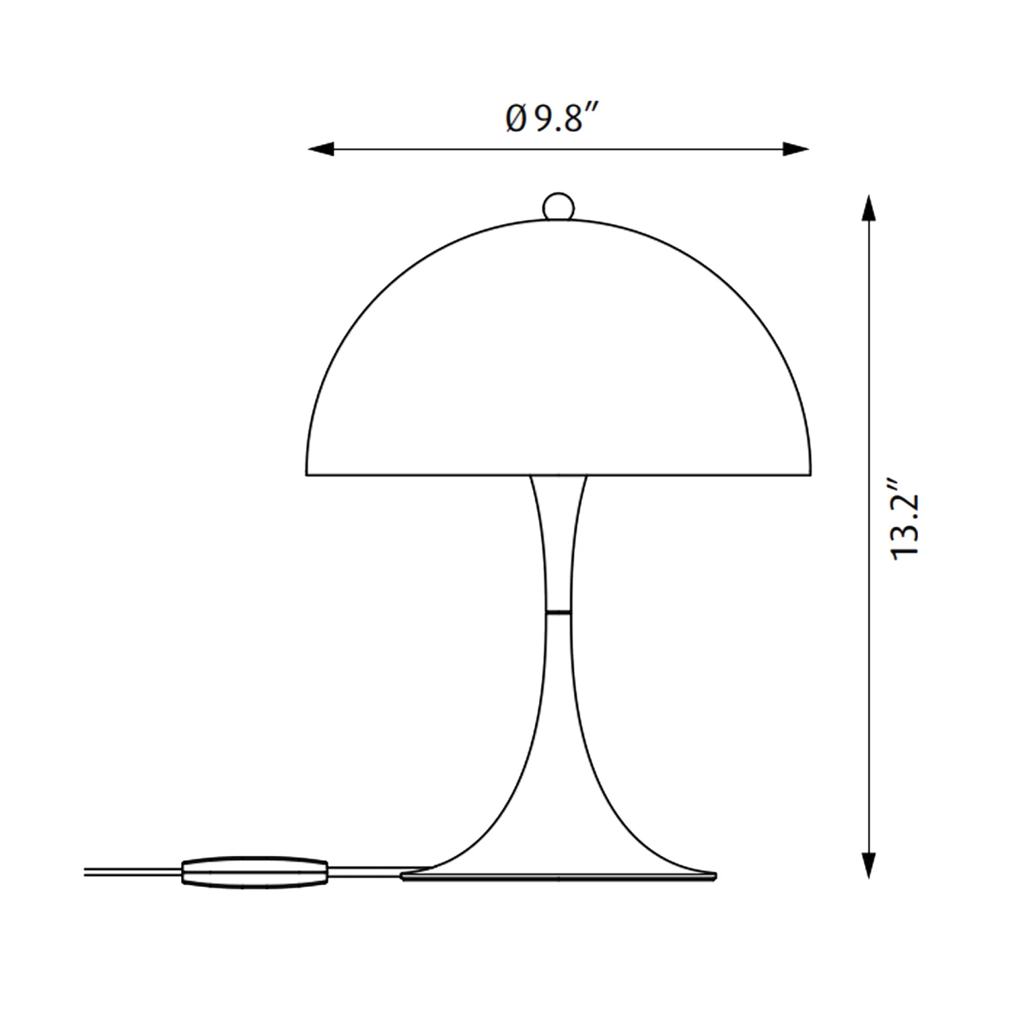 Louis Poulsen Panthella 250 LED Table Lamp 14 Louis Poulsen Panthella 250 LED Table Lamp - Image 12