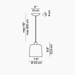 Luceplan Zile Pendant Light -City Lights Store luceplan zile suspension light line drawing 01 5a9f9753 420b 44d6 9bd6 336f6daa4977