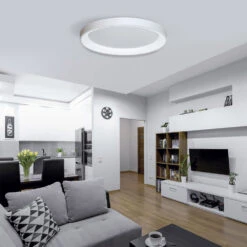 Alaska LED Flush Mount Ceiling Light -City Lights Store lumpure lighting alaska led flush mount ceiling light lifestyle 03 0a8d2266 6b1f 476e a74a 29e9c2fb7c98