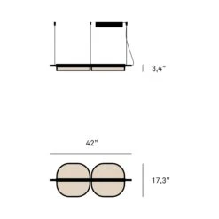 Omma LED Pendant Light -City Lights Store lzf omma led pendant light line drawing 01 38562cdb 01c6 4810 ad7b cf5a10098cc9