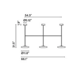 Marset Ihana LED Pendant Light -City Lights Store marset ihana led pendant light line drawing 05 d40e8055 2908 47eb bb89 00a27e479e44