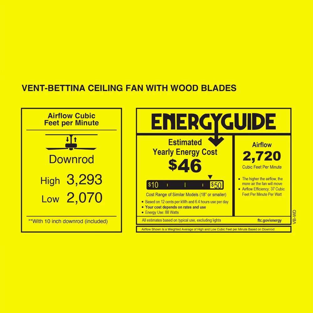 Vent-Bettina Indoor / Outdoor Ceiling Fan 14 Vent-Bettina Indoor / Outdoor Ceiling Fan - Image 12