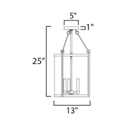 Belfry Outdoor Pendant Light -City Lights Store maxim lighting belfry outdoor pendant light line drawing d2574bf8 4101 4924 803a 9043db4d76dc