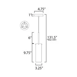 Blizzard Pendant Light -City Lights Store maxim lighting blizzard pendant light line drawing 33df2054 5b66 4efb 8078 222cd57b0b1b