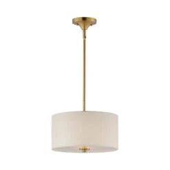 Bongo Semi-Flush Convertible Pendant Light