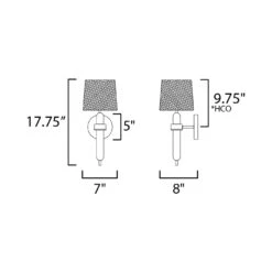 Bozeman Wall Light 11 Bozeman Wall Light -City Lights Store maxim lighting bozeman wall light line drawing 2f9f595b 82b5 40fb a202 c347df94d2cc