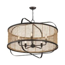 Cestino Drum Pendant Light