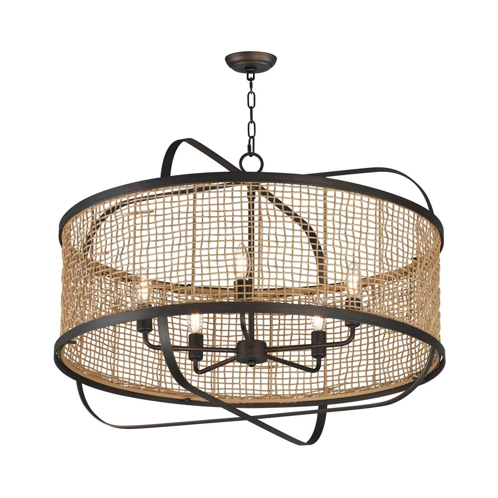 Cestino Drum Pendant Light 3 Cestino Drum Pendant Light