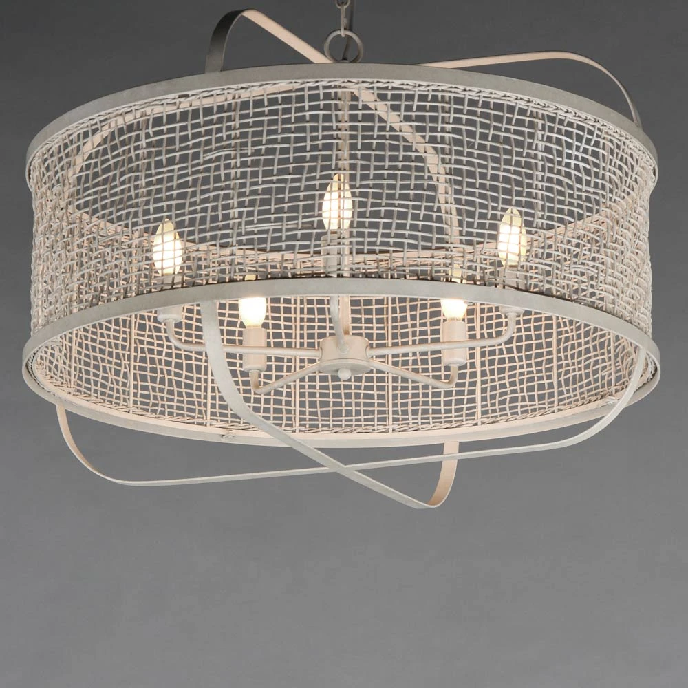 Cestino Drum Pendant Light 8 Cestino Drum Pendant Light - Image 6