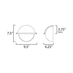 Duke Bath Wall Light -City Lights Store maxim lighting duke bath wall light line drawing d4d8e946 9aab 4394 b1c1 0106ea96b936