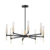 Flambeau LED Chandelier -City Lights Store maxim lighting flambeau led chandelier 02a