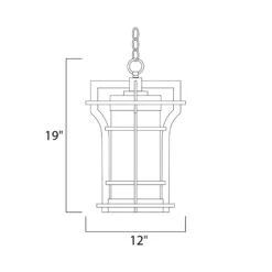 Oakville Outdoor Pendant Light -City Lights Store maxim lighting oakville outdoor pendant light line drawing 6f3900e5 0d08 48e4 a952 22075f1c1e2d