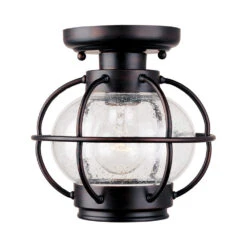 Portsmouth Outdoor Flush Mount Ceiling Light