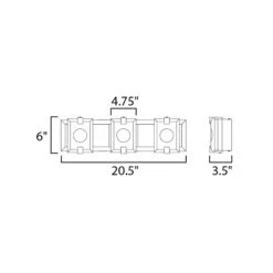 Radiant LED Bath Vanity Light 24 Radiant LED Bath Vanity Light -City Lights Store maxim lighting radiant led bath vanity light line drawing 01 10eea5c5 b236 45ab 82d4 3b4ee04a8342