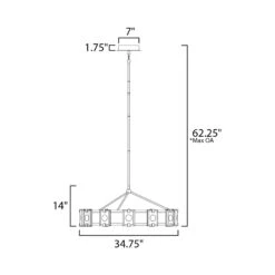 Radiant LED Chandelier -City Lights Store maxim lighting radiant led chandelier line drawing 02 77582393 9190 4e32 9064 3944bb6801c7