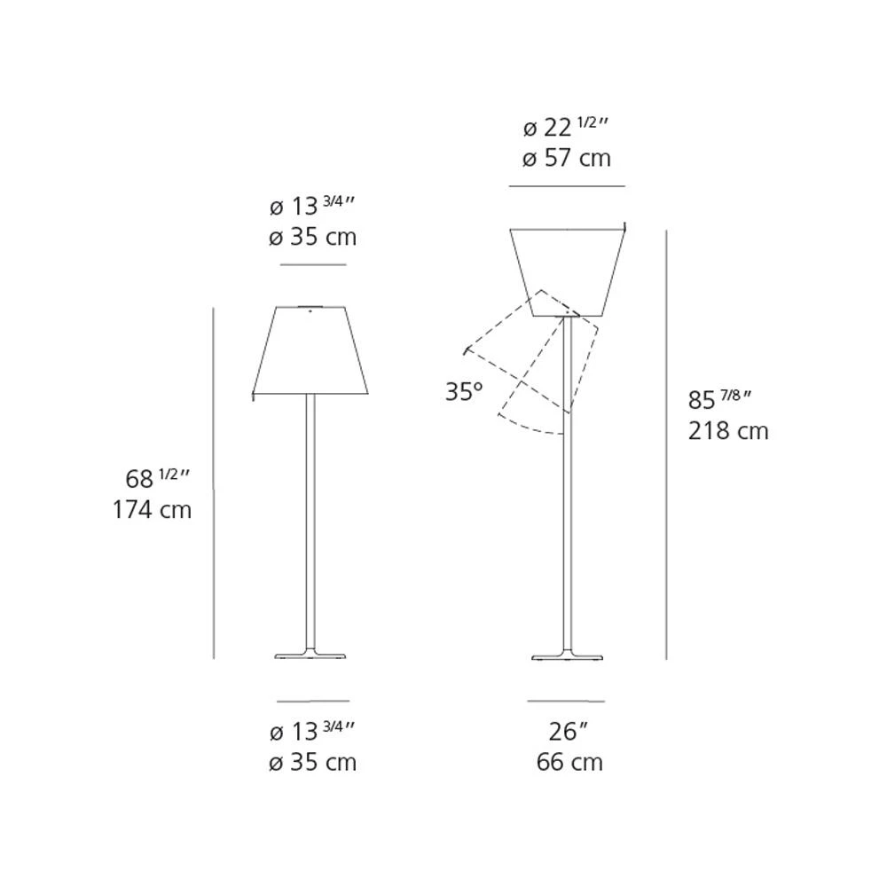 Artemide Melampo Mega Floor Lamp 7 Artemide Melampo Mega Floor Lamp - Image 5