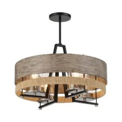 Silver Creek Drum Pendant Light 10 Silver Creek Drum Pendant Light -City Lights Store minka lavery silver creek drum pendant light 05