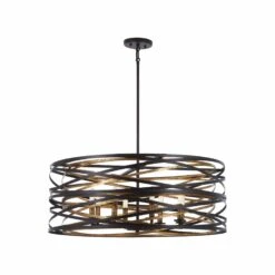 Vortic Flow Drum Pendant Light -City Lights Store minka lavery vortic flow drum pendant light 03