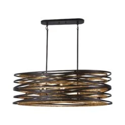 Vortic Flow Linear Pendant Light