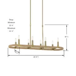 Windward Passage 8-Light Linear Pendant Light -City Lights Store minka lavery windward passage 8 light linear pendant light line drawing fff1f279 6558 45b1 aaf2 33f4477533ff