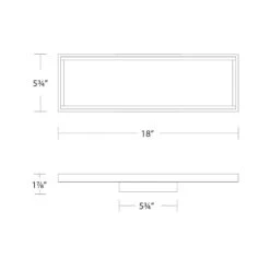 Mirror Mirror LED Bath Wall Light 9 Mirror Mirror LED Bath Wall Light -City Lights Store mirror mirror led bath wall light line drawing 01