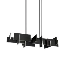 Amari Linear LED Pendant Light -City Lights Store modern forms amari led linear pendant light 02 hi22.05
