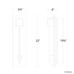 Scepter Outdoor LED Wall Light 9 Scepter Outdoor LED Wall Light -City Lights Store modern forms scepter outdoor led wall light line drawing 3eec6cd6 a086 4722 8980 ae37c06b316a