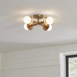 Nodes Semi Flush Mount Ceiling Light -City Lights Store nodes semi flush mount ceiling light 09