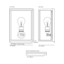 Box Wall Light -City Lights Store original btc box wall light line drawing 01 772e8f3b 6c6c 466f 9543 2a29db9d5499