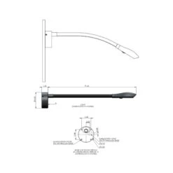 Zonda LED Wall Light 12 Zonda LED Wall Light -City Lights Store original btc zonda led wall light line drawing 9abeb68c de02 41ab b462 6afff197cc69