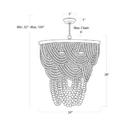 Lorelei Chandelier -City Lights Store regina andrew lorelei chandelier line drawing cacc37bb c599 4a1e 99ab 69786a502df3