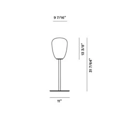 Rituals 1 High Table Lamp -City Lights Store rituals 1 high table lamp line drawing
