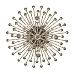Anemone Flush Mount Ceiling Light -City Lights Store robert abbey anemone flush mount ceiling light 04
