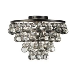 Bling Flush Mount Ceiling Light -City Lights Store robert abbey bling flush mount ceiling light 02