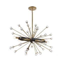 Ariel Oval Chandelier -City Lights Store savoy house ariel oval chandelier 05