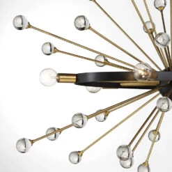 Ariel Oval Chandelier -City Lights Store savoy house ariel oval chandelier 07