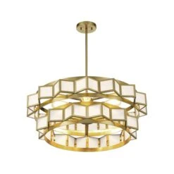 Gideon Multi Tier Chandelier -City Lights Store savoy house gideon multi tier chandelier 04