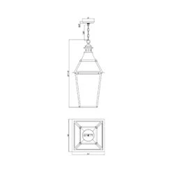 Jackson Outdoor Pendant Light 15 Jackson Outdoor Pendant Light -City Lights Store savoy house jackson outdoor pendant light line drawing