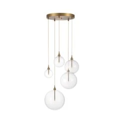 Meridian M10099 Multi Light Pendant Light -City Lights Store savoy house meridian m10099 multi light pendant light 09
