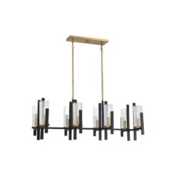 Midland Linear Pendant Light -City Lights Store savoy house midland linear pendant light 02