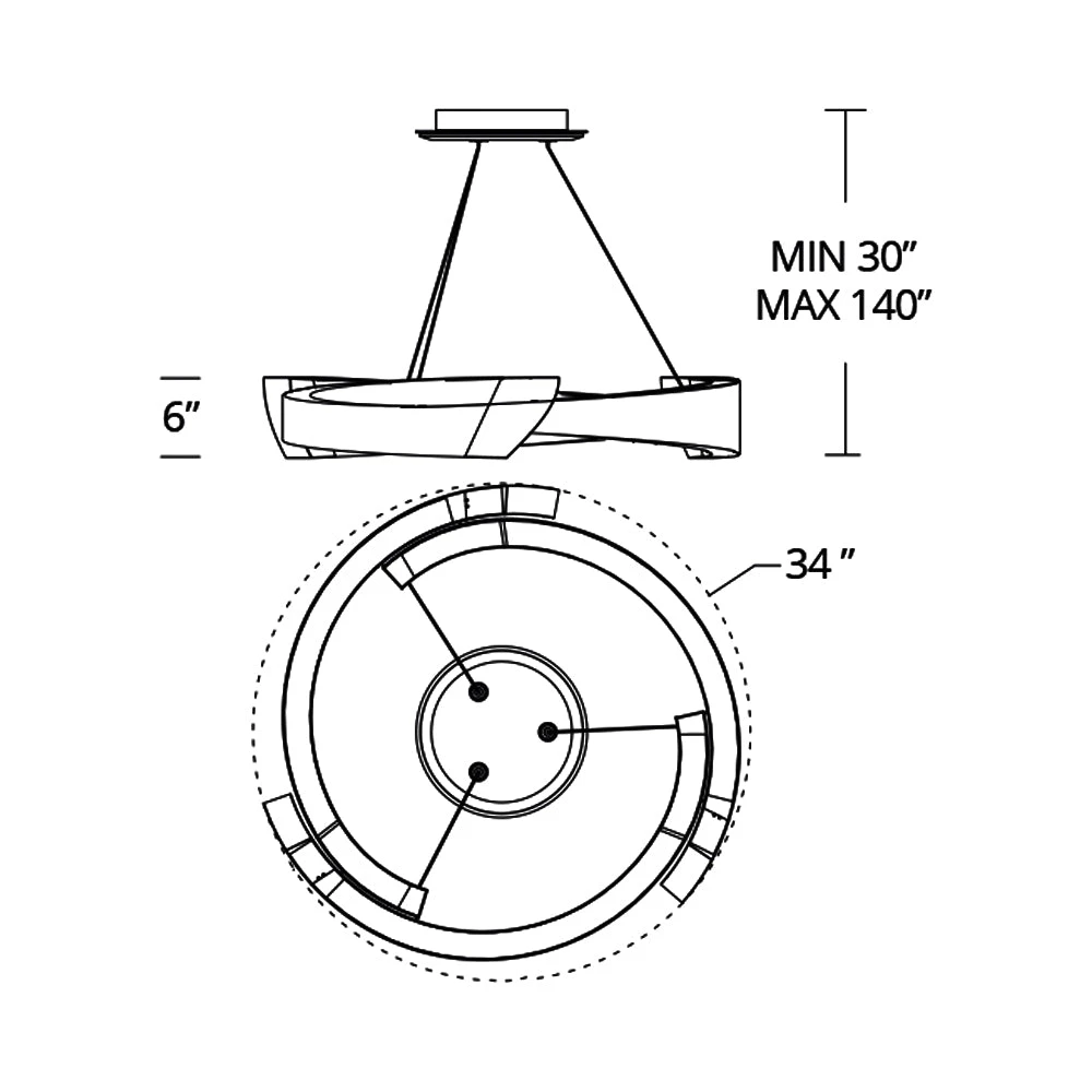 Embrace LED Pendant Light 7 Embrace LED Pendant Light - Image 5
