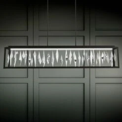 Mirage LED Linear Pendant Light -City Lights Store schonbek mirage led linear pendant light 03
