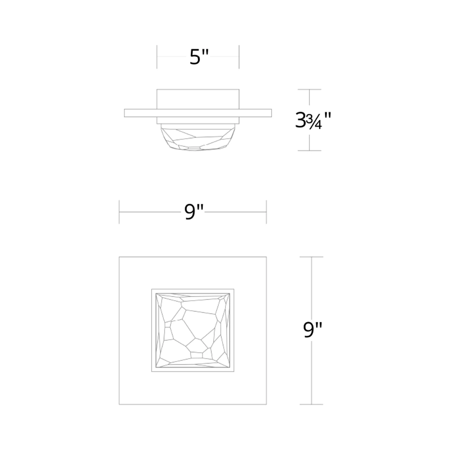 Promenade LED Flush Mount Ceiling Light 7 Promenade LED Flush Mount Ceiling Light - Image 5