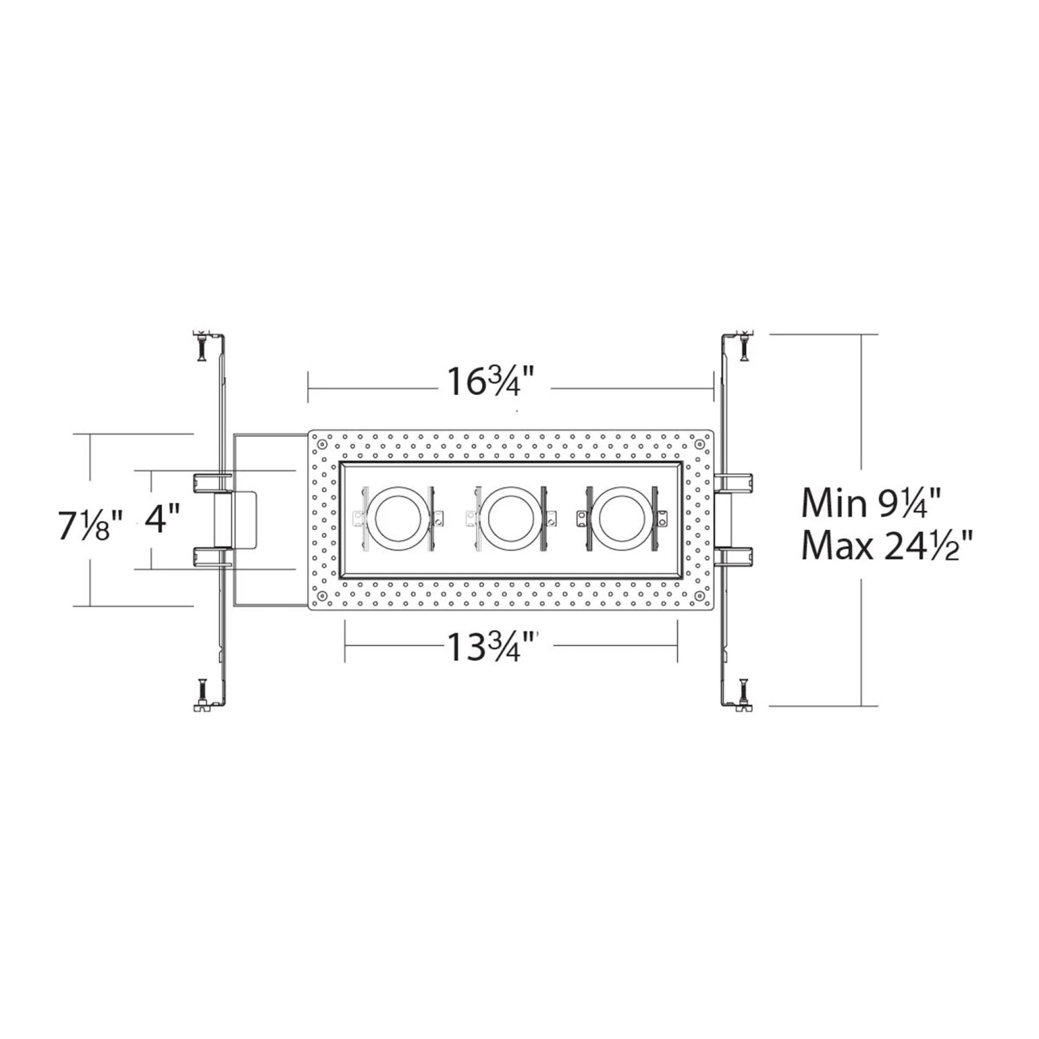 Silo Multiples 3 Light LED Recessed Trim 7 Silo Multiples 3 Light LED Recessed Trim - Image 5