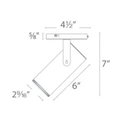 Silo X20 LED Monopoint Spot Light 14 Silo X20 LED Monopoint Spot Light -City Lights Store silo x20 led monopoint spot light line drawing