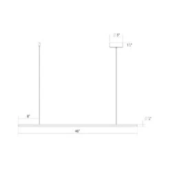 Fino™ LED Pendant Light -City Lights Store sonneman fino led pendant light line drawing 02 db2343e0 0616 4dba b344 5b4eb0128ccd