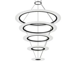 Arctic Rings™ Multi Tier LED Pendant Light -City Lights Store sonneman lighting arctic rings multi tier led pendant light 02