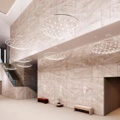 Constellation® Galaxy Matrix Round LED Pendant Light -City Lights Store sonneman lighting constellation galaxy matrix round led pendant light lifestyle 03 2af7f07c 907e 4a4d a225 1d5a83f2ba3b