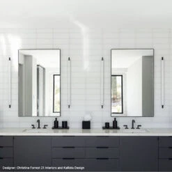 Keel™ LED Bath Vanity Light -City Lights Store sonneman lighting keel led bath vanity light lifestyle 04 9683db1d 5e2d 4ad7 a18e fb8fe63a76be